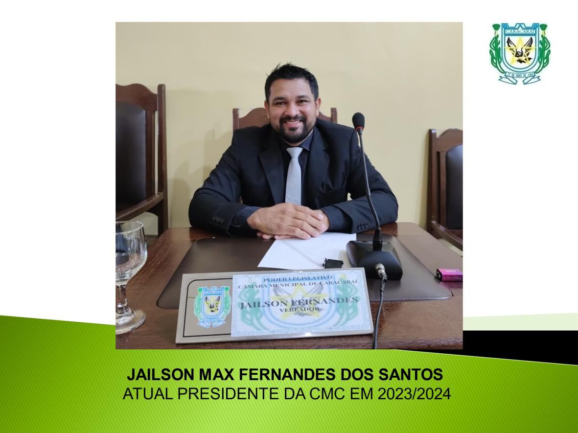 PRESIDENTE CMC JAILSON MAX FERNANDES 2023/2024